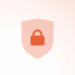 Atnod security shield icon representing data protection, privacy, and secure digital solutions.